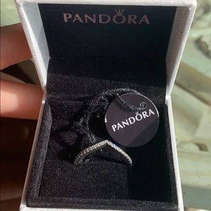 PANDORA shimmering wish ring cubic zarconia